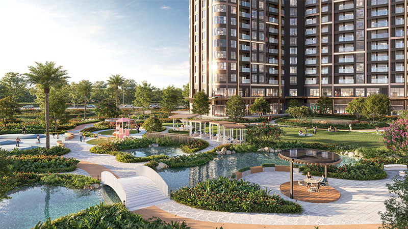 Nội khu Masteri Grand Coast