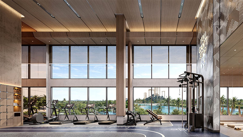 Phòng tập gym Masteri Grand Coast