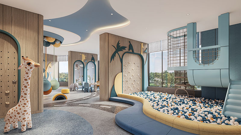 Phòng vui chơi trẻ nhỏ Masteri Grand Coast